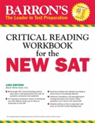 Barron's Reading Workbook for the New SAT, 15th Edition