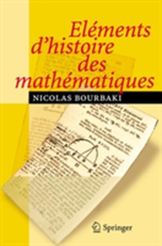 Elements D'Histoire DES Mathematiques