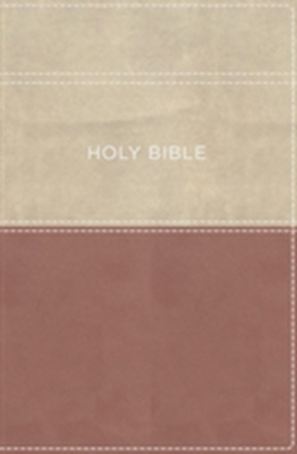 KJV, Apply the Word Study Bible, Large Print, Leathersoft, Pink/Cream, Red Letter Edition