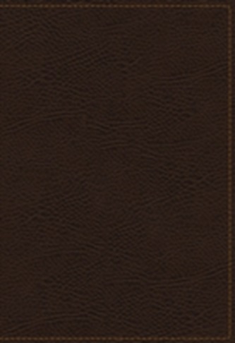 KJV, The King James Study Bible, Bonded Leather, Brown, Indexed, Full-Color Edition