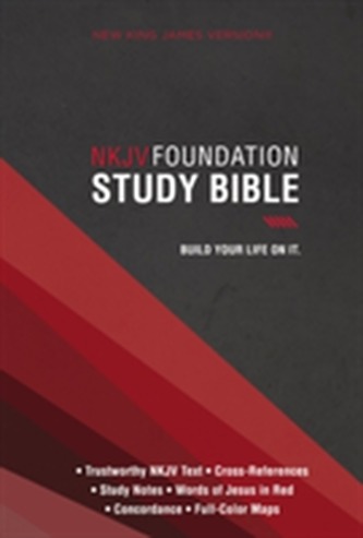 NKJV, Foundation Study Bible, Hardcover, Red Letter Edition