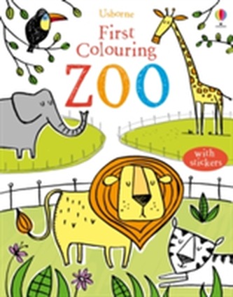 First Colouring Book Zoo