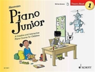 Piano Junior: Theory Book 1: A Creative and Interactive Piano Course for Children