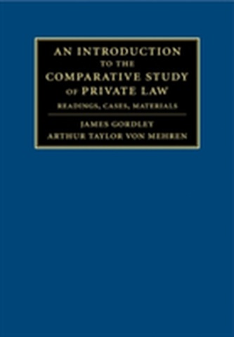 An Introduction to the Comparative Study of Private Law