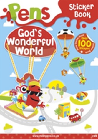 Pens Sticker Book: God's Wonderful World Pens Sticker Book: God's Wonderful World