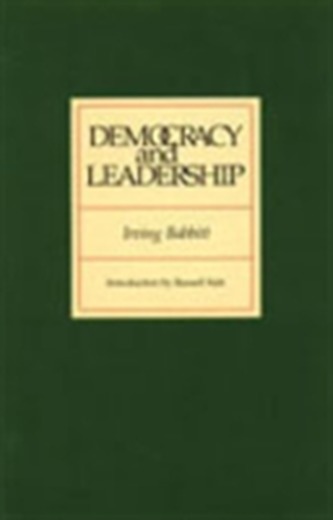 Democracy and Leadership