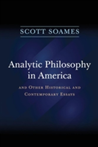 Analytic Philosophy in America