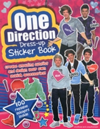 One Direction: Dress-Up Sticker Book