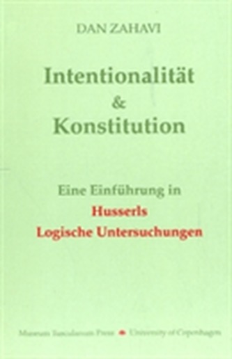Intentionalitat und Konstitution Intentionalitat und Konstitution