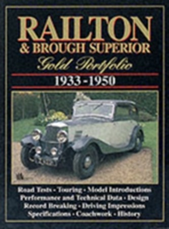 Railton and Brough Superior Gold Portfolio, 1933-50