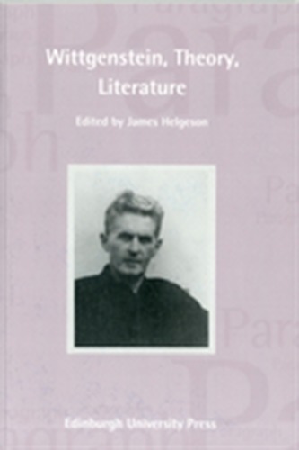Wittgenstein, Theory, Literature