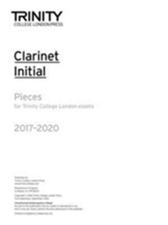 Clarinet Exam Pieces Initial 2017 2020 (Part Only)
