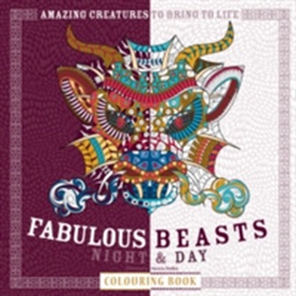 Fabulous Beasts Night & Day Colouring Book