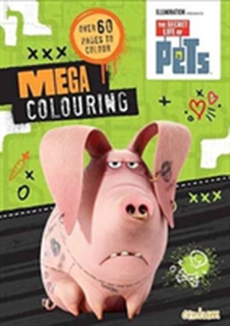 The Secret Life of Pets Mega Colouring Book