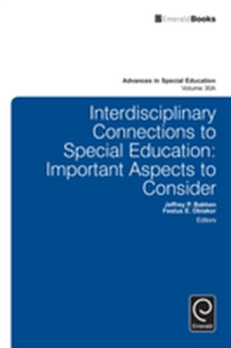 Interdisciplinary Connections to Special Education