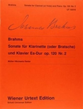 CLARINET SONATA OP 120 NO 2 EB MAJOR OP