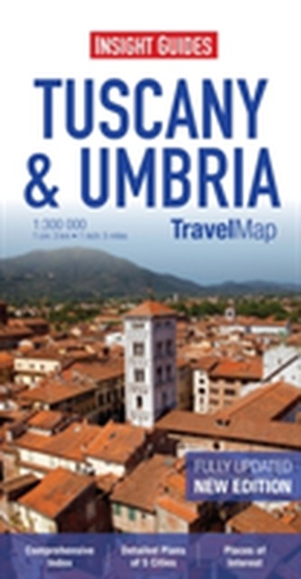 Insight Guides Travel Map Tuscany & Umbria