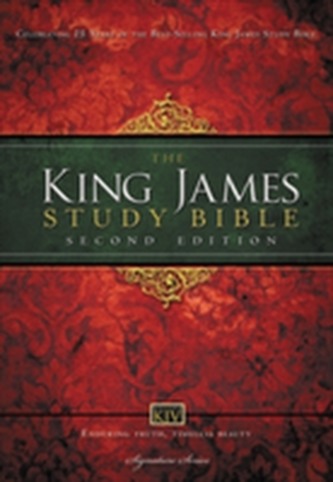 KJV Study Bible, Large Print, Hardcover, Red Letter Edition