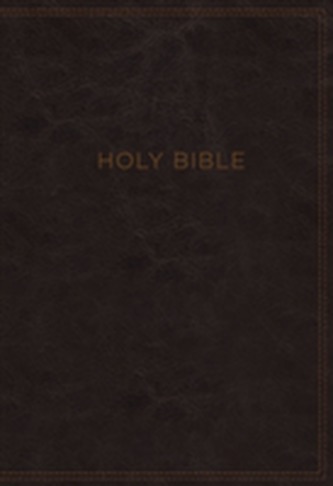 KJV, Know The Word Study Bible, Imitation Leather, Burgundy, Indexed, Red Letter Edition