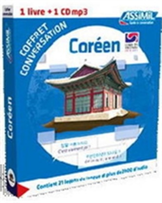 Coffret conversation coreen (guide+CD)