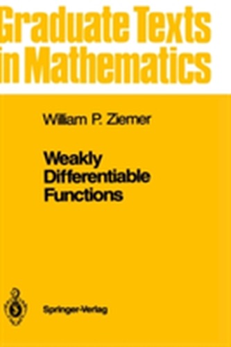 Weakly Differentiable Functions