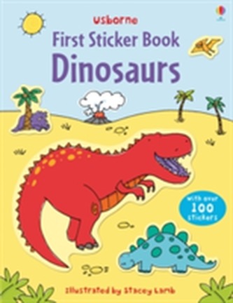 First Sticker Book Dinosaurs