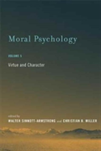 Moral Psychology Moral Psychology
