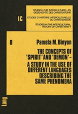 Concepts of Spirit and Demon