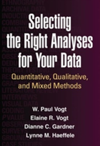 Selecting the Right Analyses for Your Data