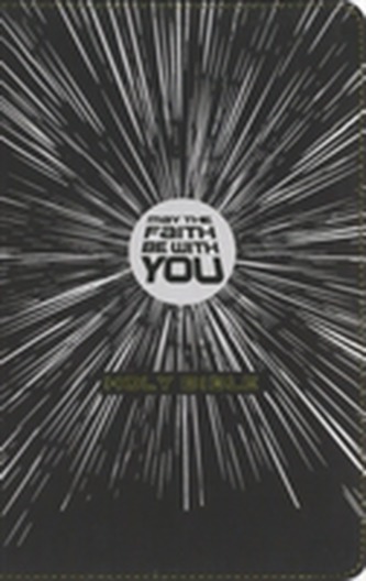 NIrV May the Faith Be with You Holy Bible, Leathersoft, Black