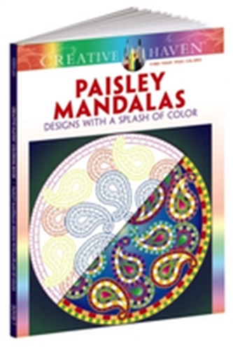Creative Haven Paisley Mandalas: Designs with a Splash of Color
