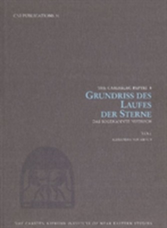 Grundriss des Laufes der Sterne -- 2-Volume Set