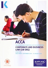 CORPORATE AND BUSINESS LAW (ENG) - Study Text