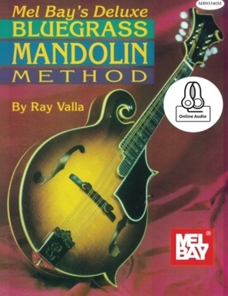 DELUXE BLUEGRASS METHOD MANDOLIN BK AUD