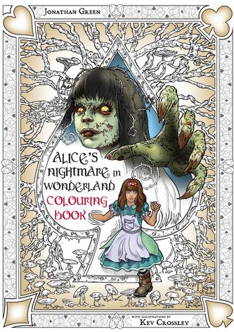 Alice's Nightmare in Wonderland Colouring Book 2