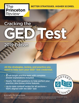 Cracking the GED Test with 2 Practice Exams