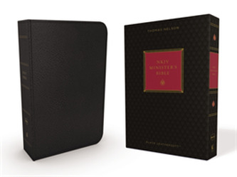 NKJV, Minister's Bible, Leathersoft, Black, Comfort Print