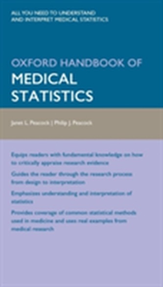 Oxford Handbook of Medical Statistics Oxford Handbook of Medical Statistics