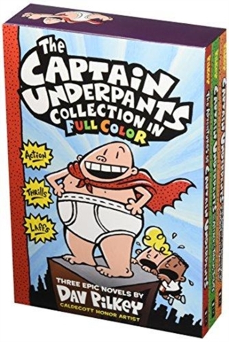 CAPTAIN UNDERPANTS COLOR COLLECTION