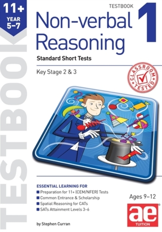 11+ Non-Verbal Reasoning Year 5-7 Testbook 1