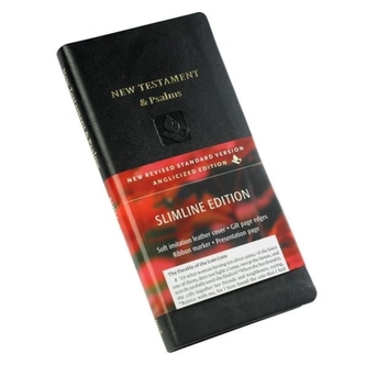 NRSV New Testament and Psalms NR012:NP black imitation leather