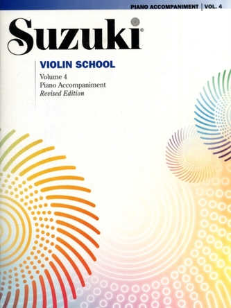 SUZUKI VIOLIN SCHOOL VOLUME 4 Piano Acc.