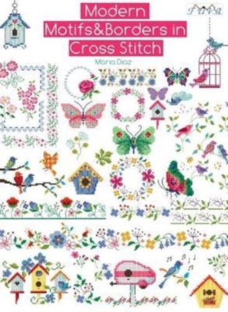 Modern Motifs & Borders In Cross Stitch