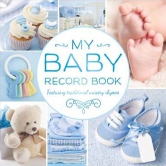 My Baby Record Book Blue
