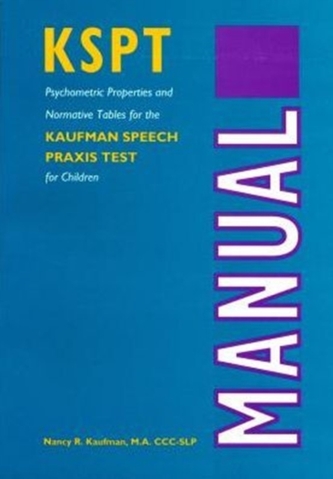 Kaufman Speech Praxis Test for Children