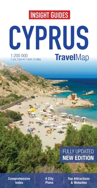 Insight Guides Travel Map Cyprus