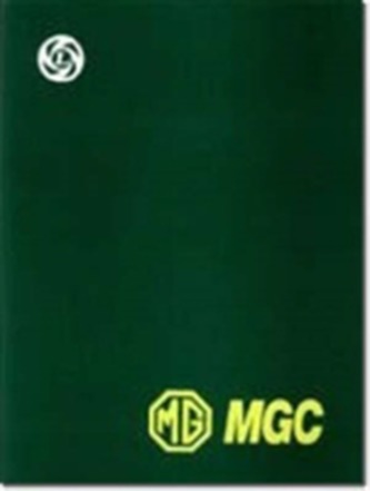 MG MGC Workshop Manual