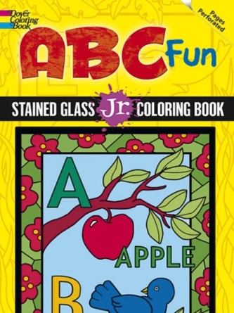 ABC Fun Stained Glass Jr. Coloring Book