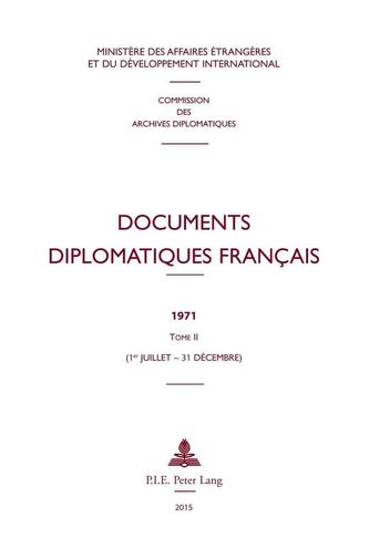 Documents diplomatiques francais
