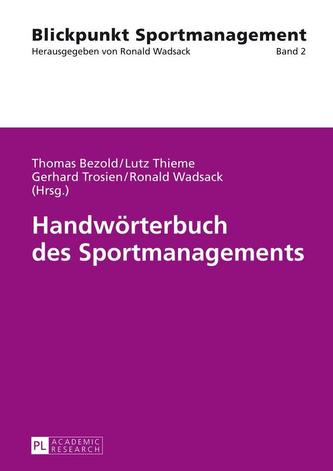 Handwoerterbuch des Sportmanagements